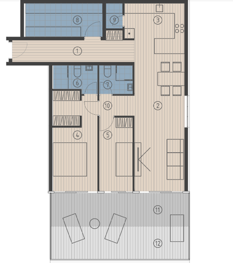 Image No.2-Apartamento con 2 dormitorios en venta