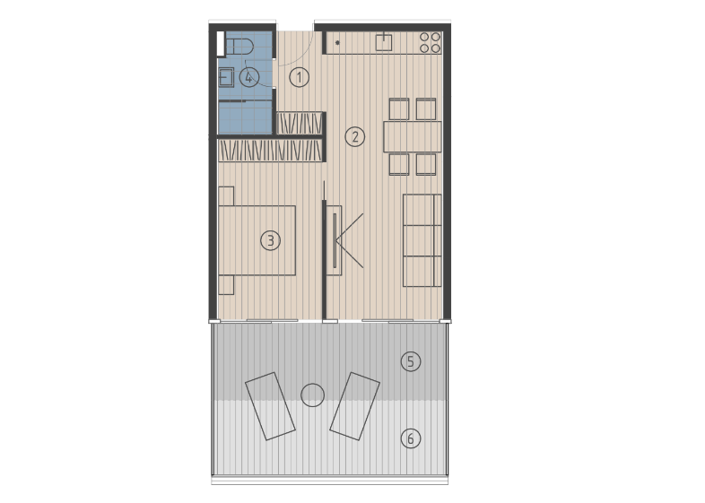 Image No.7-1 Bed Apartment for sale