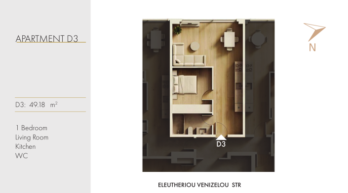 Image No.3-1 Bed Apartment for sale
