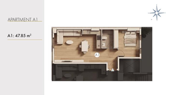 Image No.2-1 Bed Apartment for sale