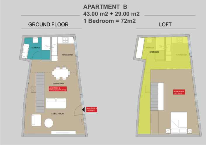 Image No.2-Dúplex con 1 dormitorio en venta